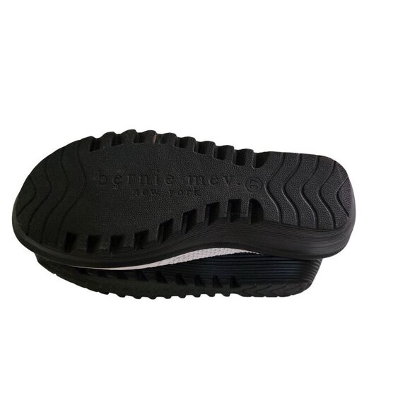 Bernie Mev Josephina White Mesh Pull On Wedge Shoes Size 37 - Picture 5 of 8